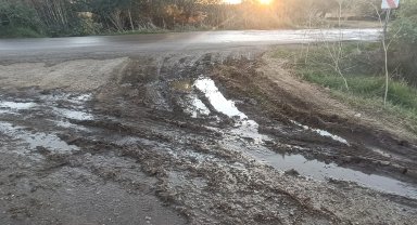 Keşan'da yol eziyeti ve vatandaşların isyanı!