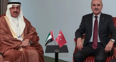 Kurtulmuş, Cenevre'de Ghobash ile görüştü