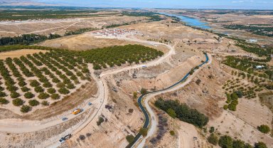 Malatya kırsalına MASKİ'nin altyapısı sürüyor... Depremler sonrası altyapı yenileniyor
