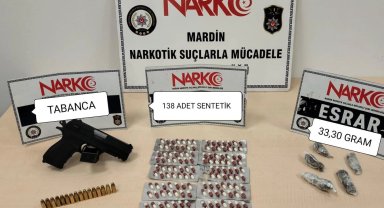 Mardin'de zehir tacirlerine yönelik operasyon: 6 şahıs yakalandı