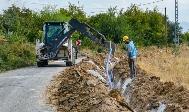 MASKİ'den Suluköy'e 3 bin metre altyapı