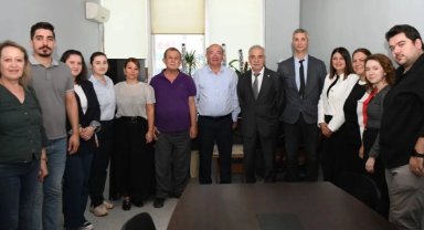 Mehmet Özcan'dan Keşan Mimarlar Odası'na ziyaret