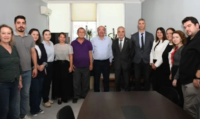 Mehmet Özcan'dan Keşan Mimarlar Odası'na ziyaret