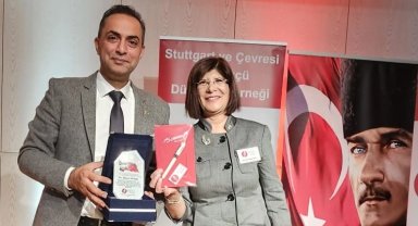 Murat Ağırel Almanya'da ADD'nin onur konuğu oldu