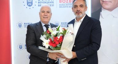 MÜSİAD Bursa'dan Büyükşehir Belediye Başkanı Mustafa Bozbey'e ziyaret