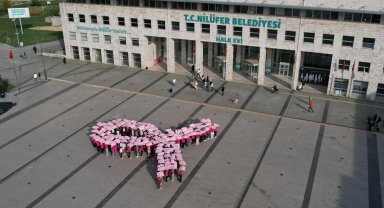 Nilüfer'de Meme kanserine karşı farkındalık oluşturuldu