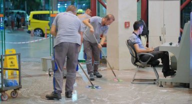 Otogarda temizlik seferberliği