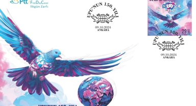 PTT'den 150. yıla özel pul ve zarf