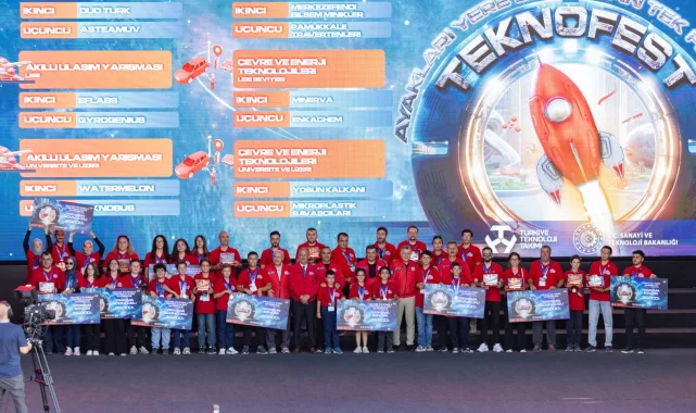 TEKNOFEST Akdeniz'de en çevreci projeler ödüllendirildi