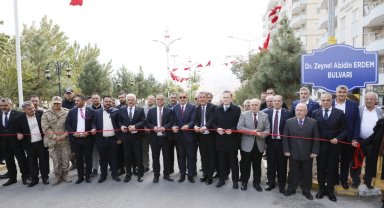Yeşilli 'de Zeynelabidin Erdem ve M.Emin Demir Bulvarı törenle açıldı