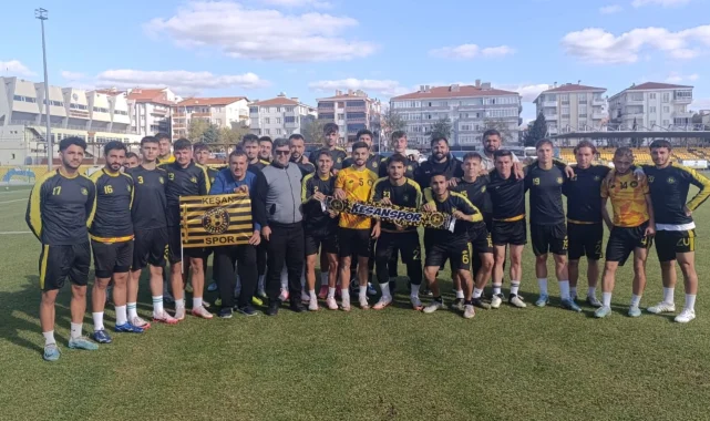 Zorlu virajdaki Keşanspor'a taraftar desteği