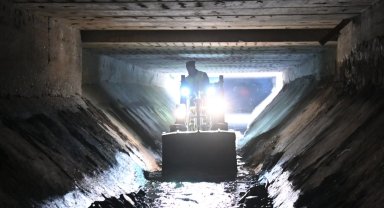 45 yıldır temizlenmiyordu! Tabak Deresi'ndeki çalışmalarda sona yaklaşıldı