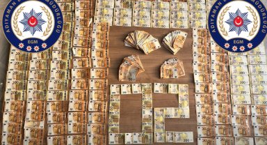 Adıyaman'da ticari takside 40 bin 700 Euro'ya el kondu