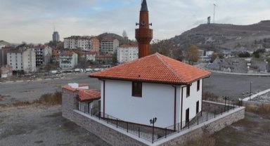 Ankara Büyükşehir'den Hamidiye Camii'ne dokunuş