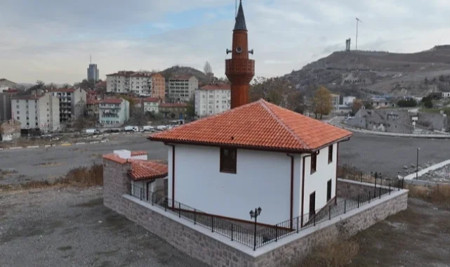 Ankara Büyükşehir'den Hamidiye Camii'ne dokunuş