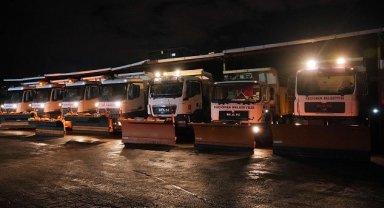 Ankara Keçiören'de kar için teyakkuz