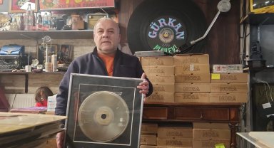 Ankara'da plakların sahafı...