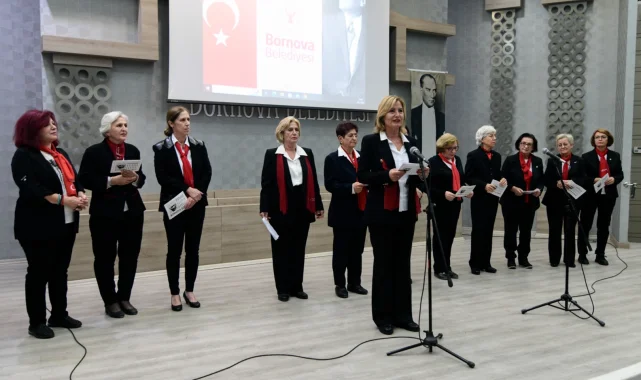 Atatürk Bornova'da etkinliklerle anıldı