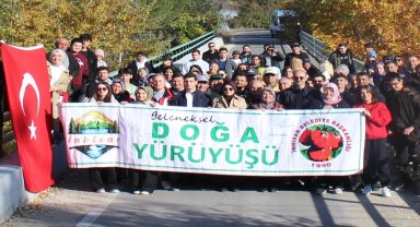 Bilecik İnhisar'da ATA'ya saygı yürüyüşü