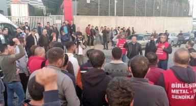 Birleşik Metal'den Balıkesir'de sendika düşmanlığına karşı eylem