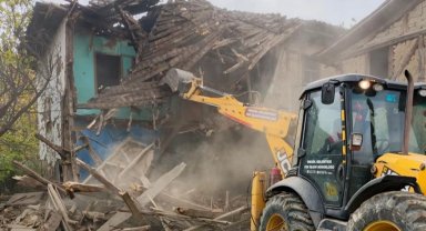 Bursa İnegöl'de nefes aldıran yıkımlar