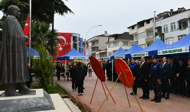 Bursa İznik'te işgalden kurtuluşun yıl dönümü kutlandı