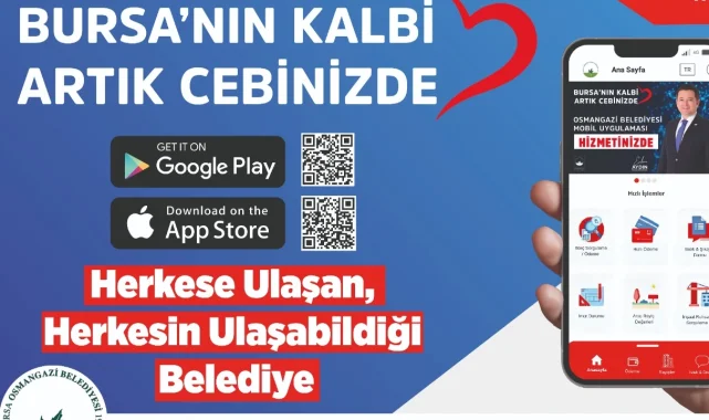 Bursa Osmangazi'de 'mobil' dönem