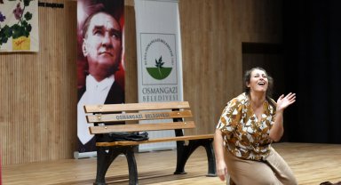 Bursa Osmangazi'den şiddete karşı sanatsal farkındalık