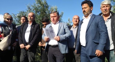 Bursa'da Mudanyalı muhtarlardan Marmarabirlik'e 'avans' tepkisi