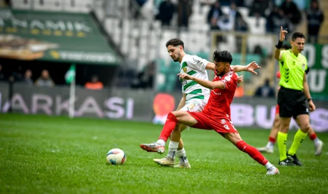 Bursaspor namağlup liderliğini sürdürüyor