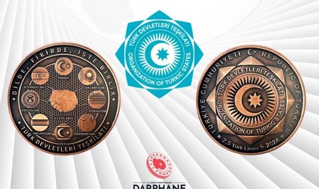 Darphane'den Türk Devletleri Teşkilatı'na hatıra para