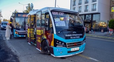 Diyarbakır'da ücretsiz kartlılar Özel Halk Otobüsleri'ne binebilecek