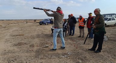 Edirne Enez'de trap atışları yapıldı