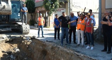 Eskişehir Büyükşehir'in altyapı çalışması sürüyor