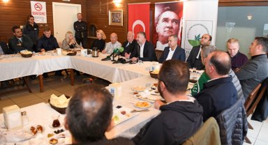 Fatih Karayılan, Bursa'da spor basını ile buluştu