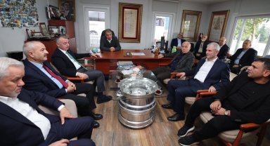 Gebzeli iş insanları Başkan Büyükakın'ı ağırladı