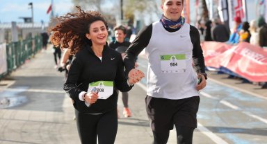 İstanbul Bakırköy'de 'Öğretmenler Günü' koşusu