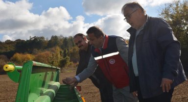 İstanbul Şile'de 'Keten Tohumu Devam Temini' projesi başladı