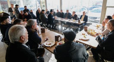 İzmir Bornova'da hurdacılar sorunu masaya yatırıldı