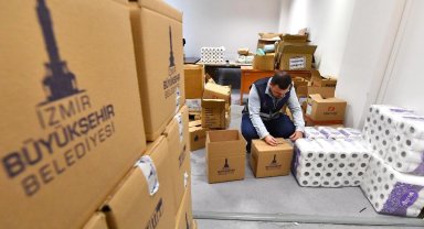 İzmir'de okullara hijyen seti desteği
