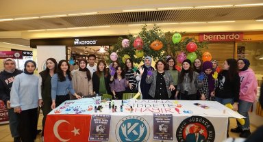 Kayseri Büyükşehir'den kadına şiddete karşı farkındalık