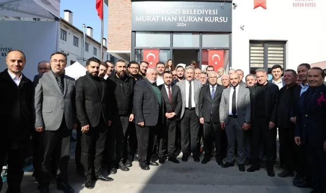 Kayseri Melikgazi'ye yeni Kur'an kursu