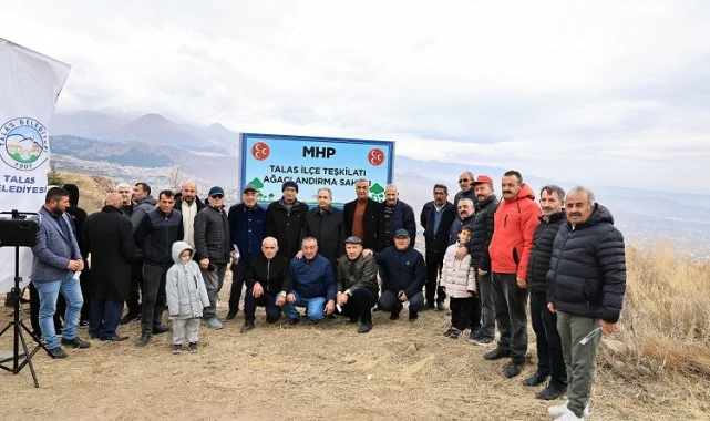 Kayseri Talas'ta yeşil seferberlik