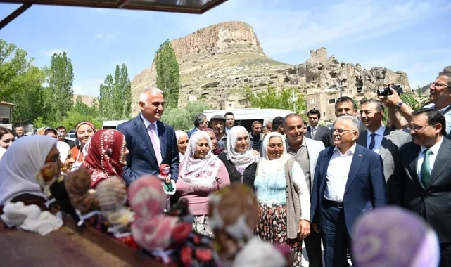 Kayseri'nin doğal cevherleri dünyaya tanıtılıyor