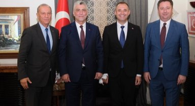 Kırklareli TSO'dan Bakan Bolat'la Başkan Bulut'a ziyaret