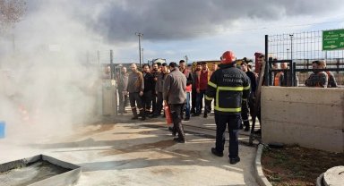 Kocaeli Büyükşehir İtfaiyesi'nde eğitimler tam gaz