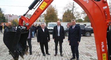 Kocaeli Gölcük'ün makine parkuruna 3 yeni takviye