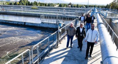 Malatya'daki Biyolojik Arıtma Tesisi'ne muhtarlardan yakın mercek