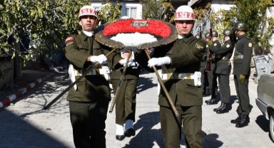 Manisa'da Kıbrıs Gazisi Çam'a askeri son görev!