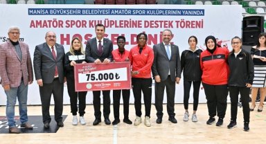 Manisa'dan amatör spor kulüplerine 4 milyon liralık destek